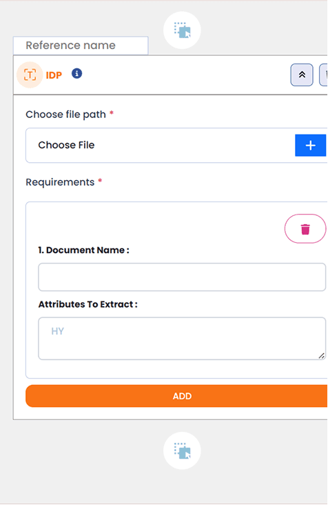 meta-flow.ai AI Agent configured as a workflow activity screenshot